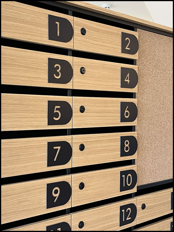 Buzones de madera hechos a medida