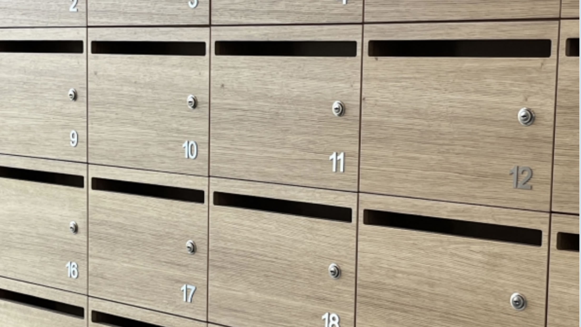 Buzones de madera